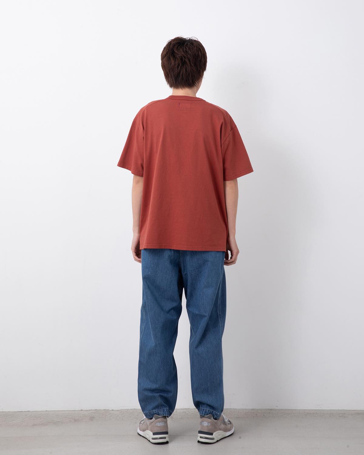 DENIM WIDE TAPERED FIELD PANTS