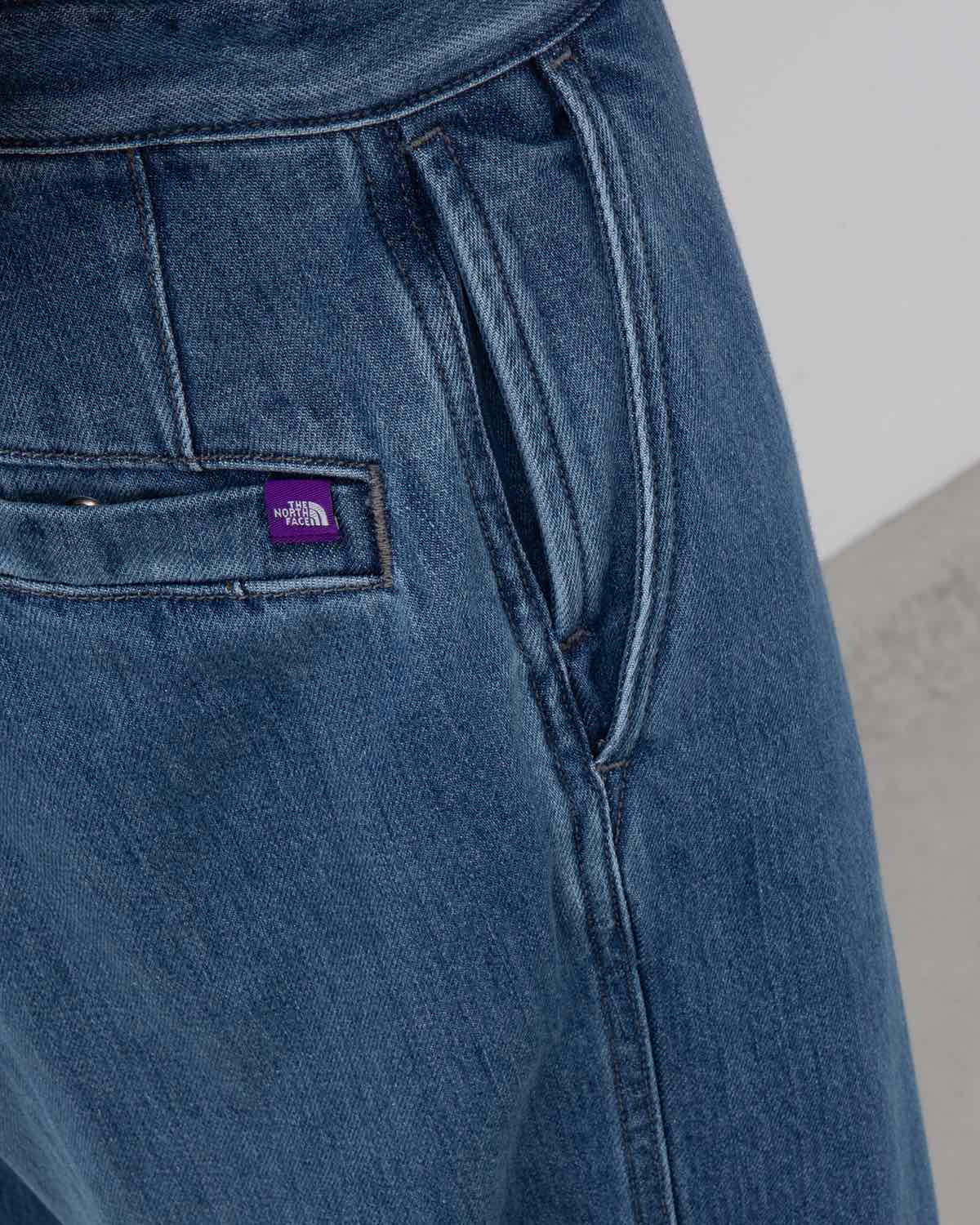 DENIM WIDE TAPERED FIELD PANTS