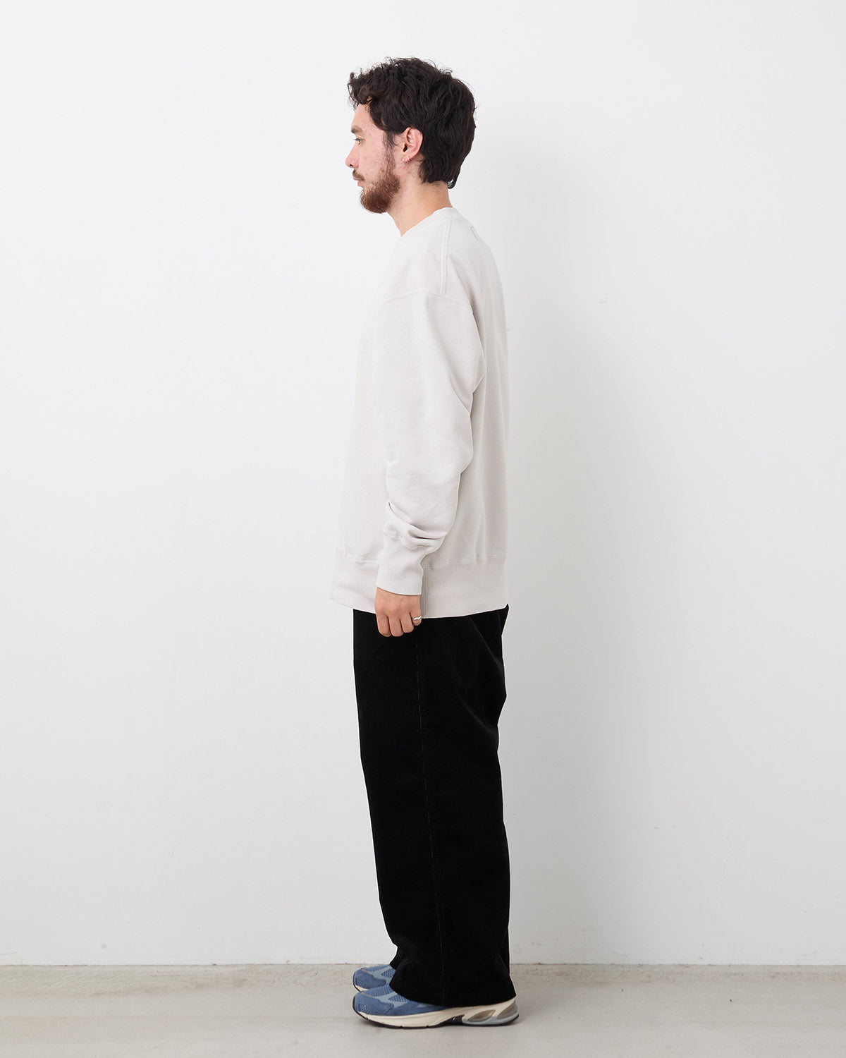 CORDUROY WIDE STRAIGHT FIELD PANTS