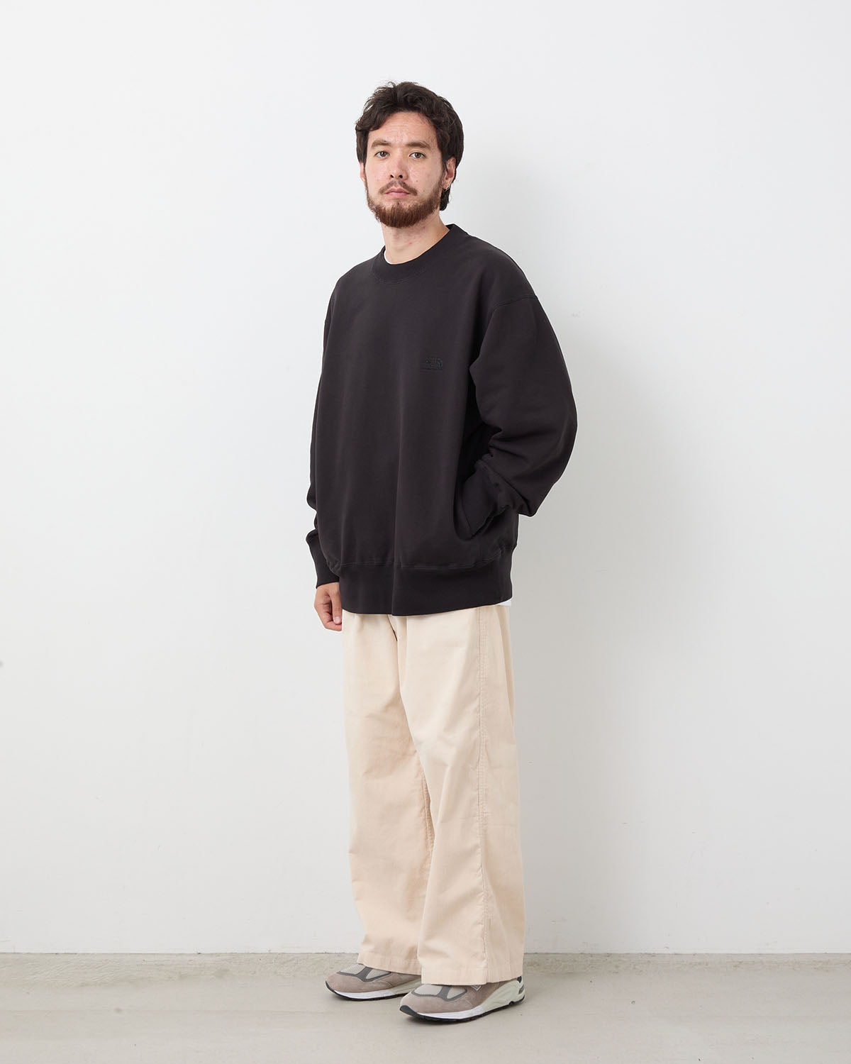 CORDUROY WIDE STRAIGHT FIELD PANTS