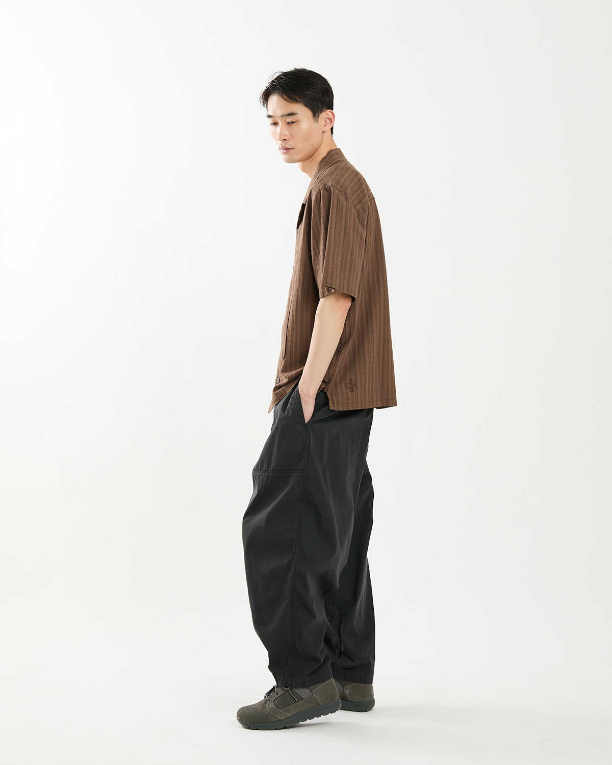 RIPSTOP WIDE CROPPED FIELD PANTS