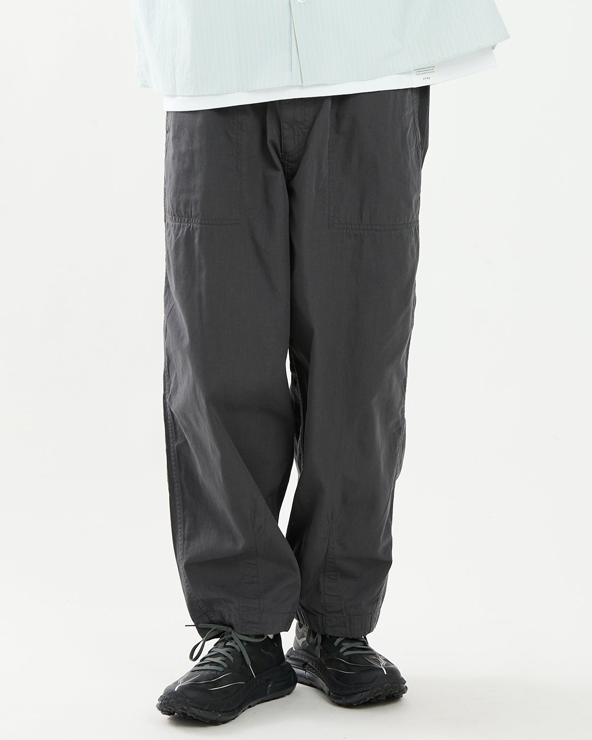 RIPSTOP WIDE CROPPED FIELD PANTS