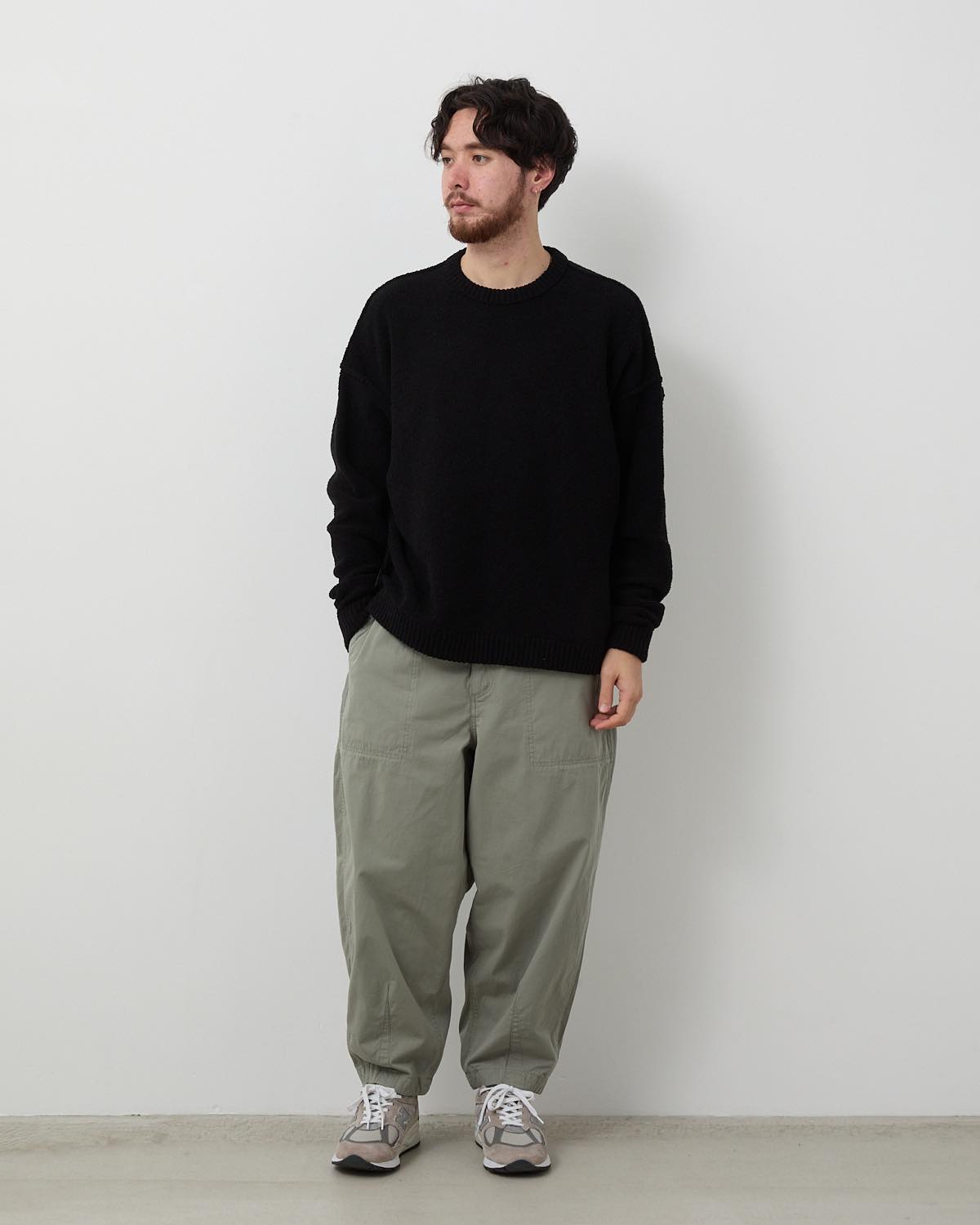 RIPSTOP WIDE CROPPED FIELD PANTS