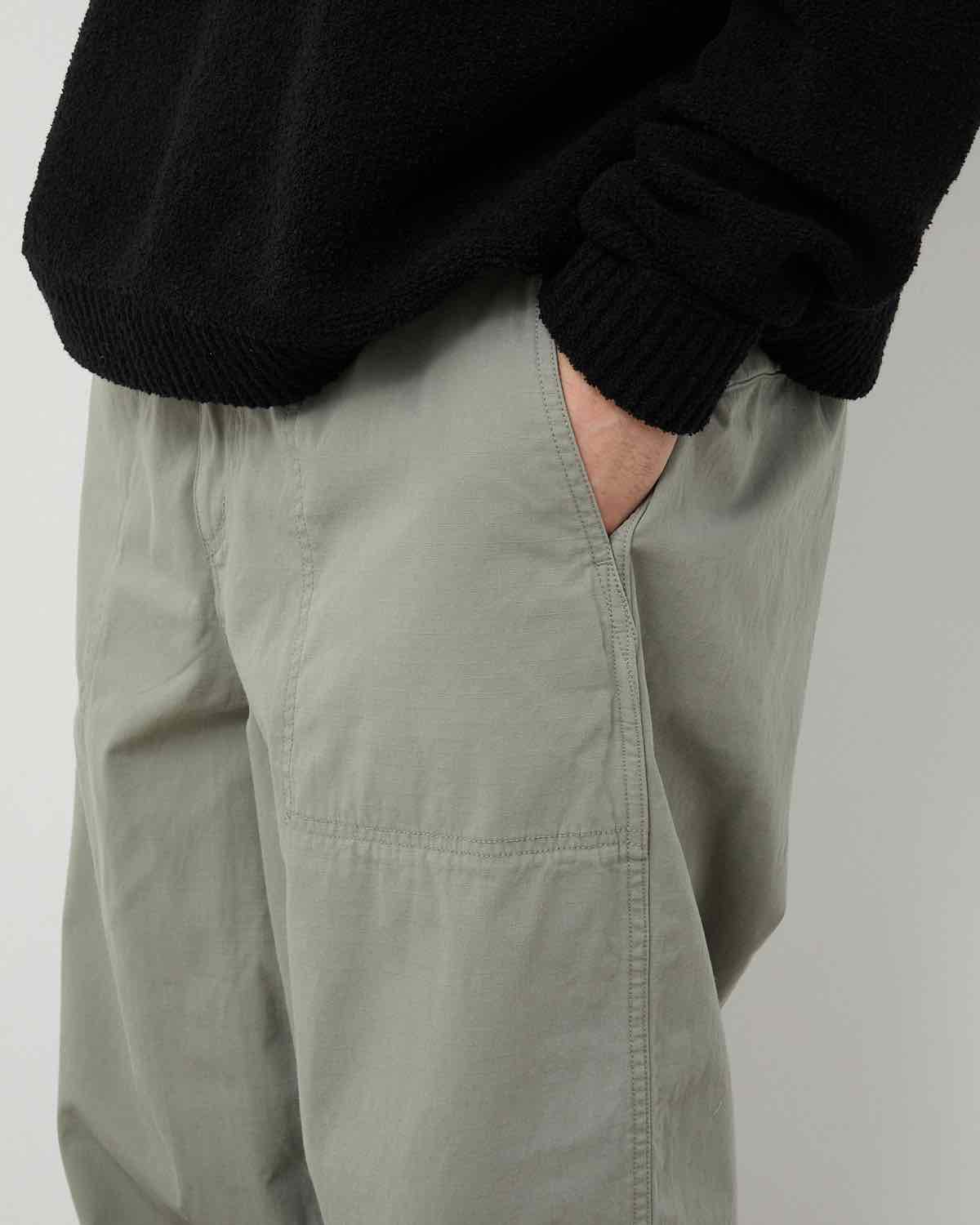 RIPSTOP WIDE CROPPED FIELD PANTS