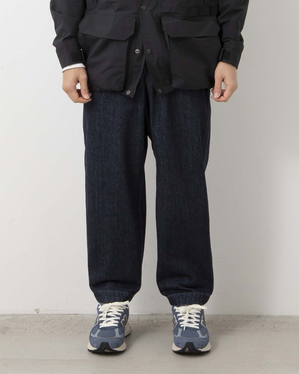 DENIM WIDE TAPERED FIELD PANTS