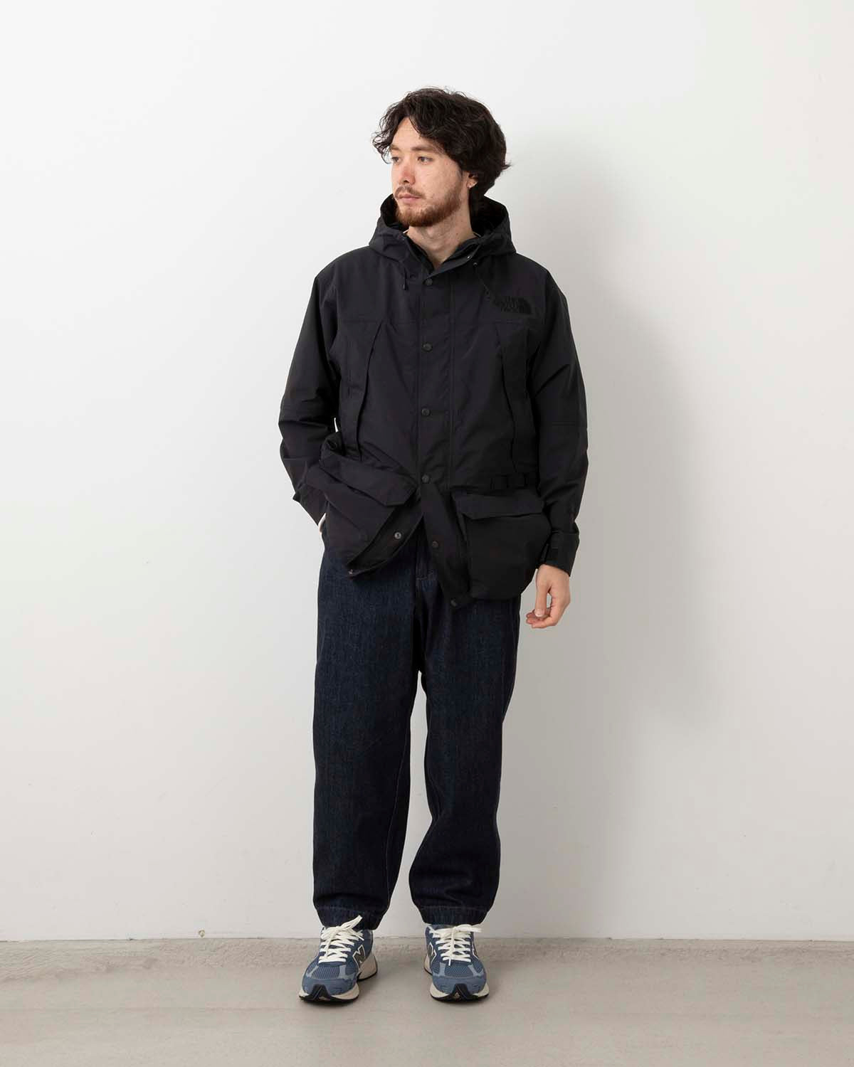 DENIM WIDE TAPERED FIELD PANTS