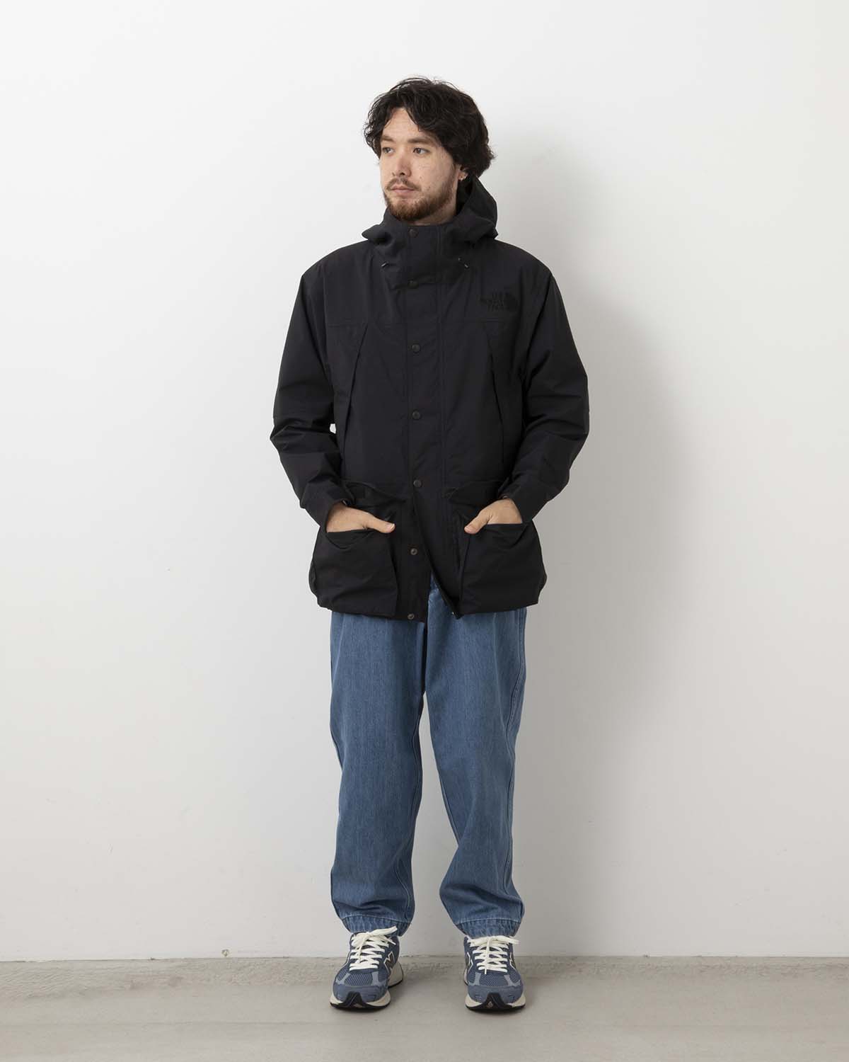 DENIM WIDE TAPERED FIELD PANTS