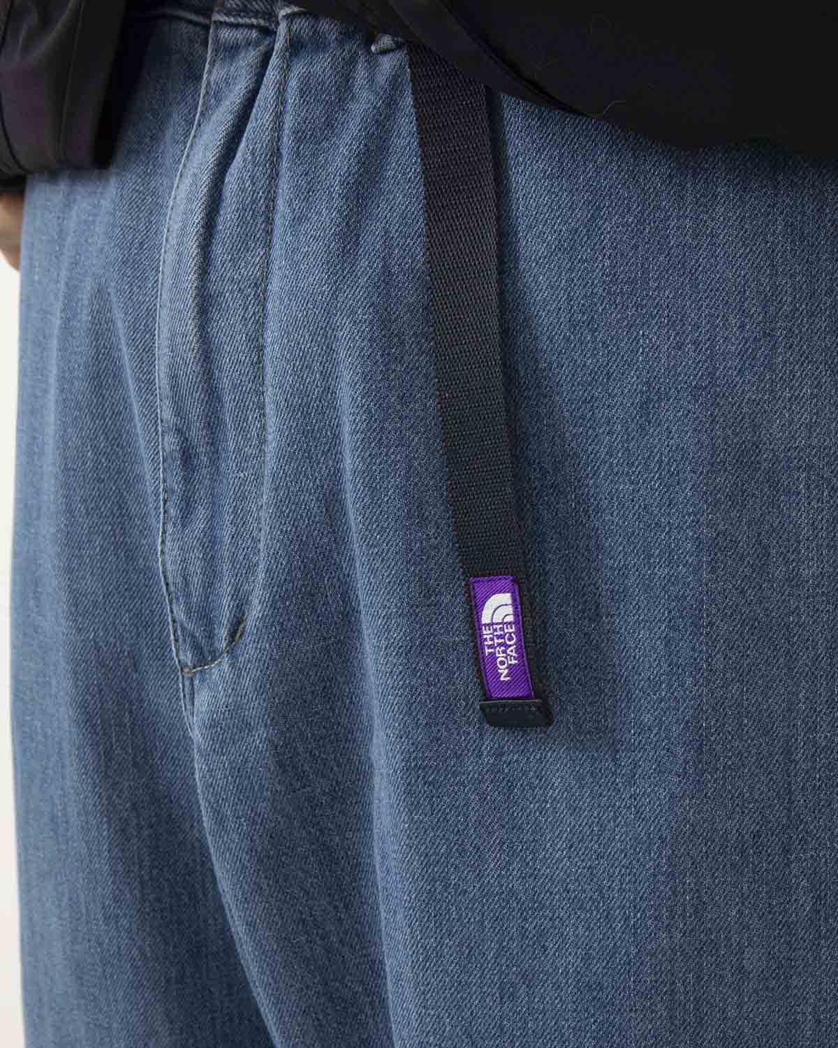 DENIM WIDE TAPERED FIELD PANTS