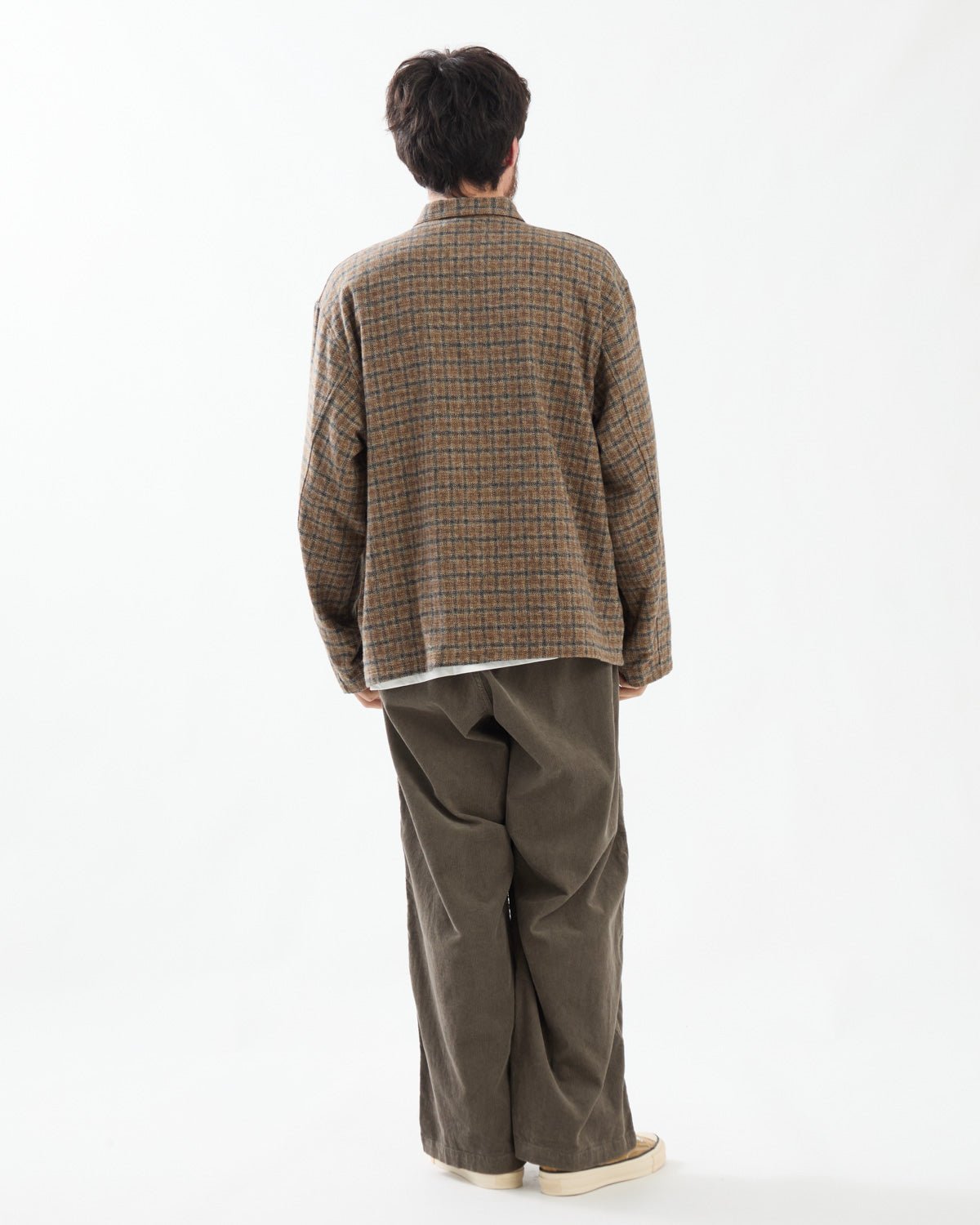 CORDUROY WIDE STRAIGHT FIELD PANTS