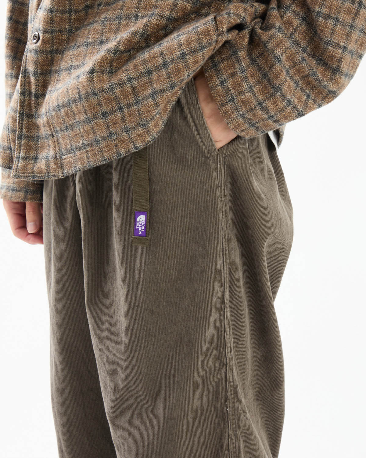 CORDUROY WIDE STRAIGHT FIELD PANTS