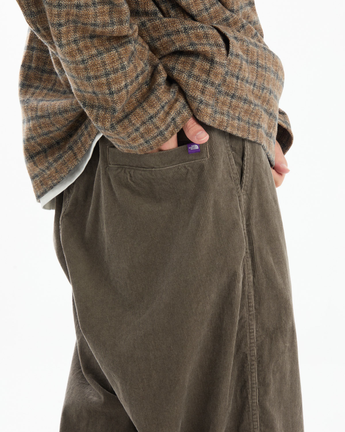 CORDUROY WIDE STRAIGHT FIELD PANTS