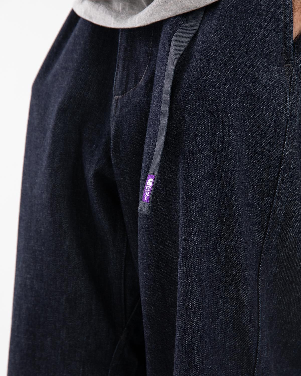 DENIM WIDE TAPERED FIELD PANTS
