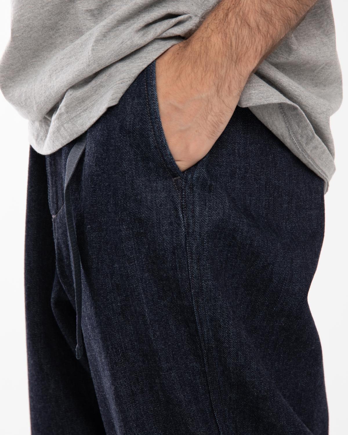 DENIM WIDE TAPERED FIELD PANTS