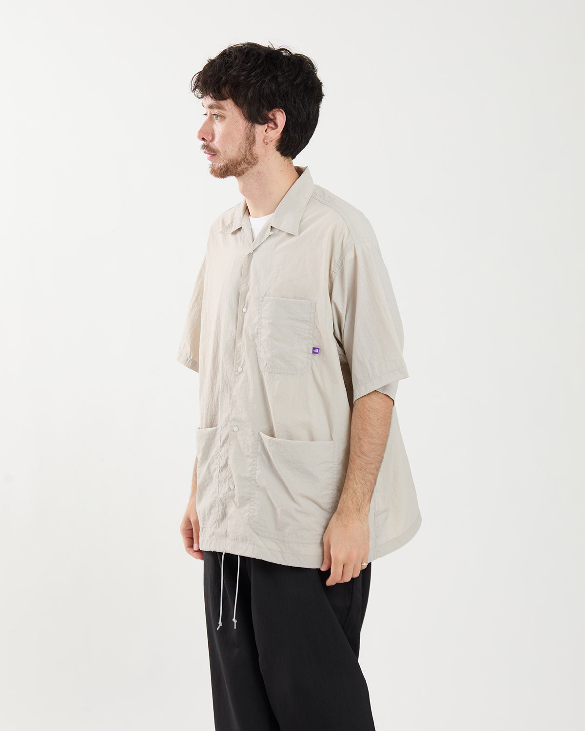 NYLON TAFFETA FIELD S/S SHIRT
