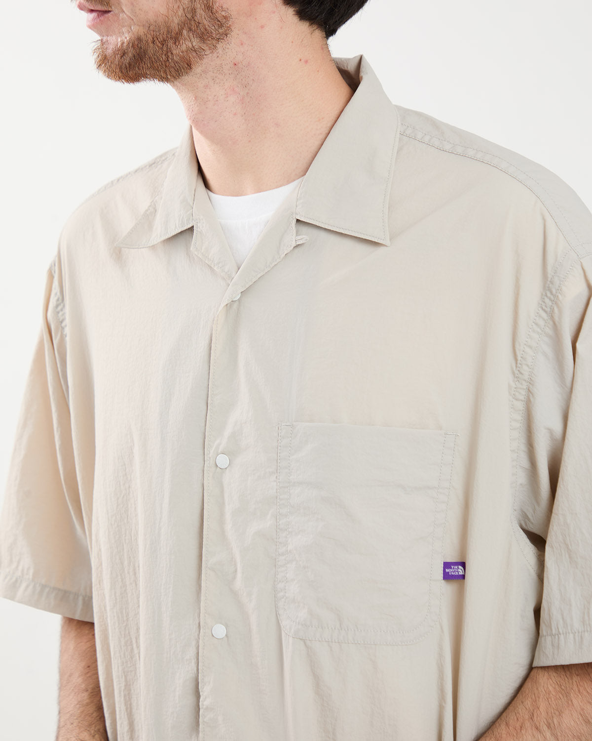 NYLON TAFFETA FIELD S/S SHIRT