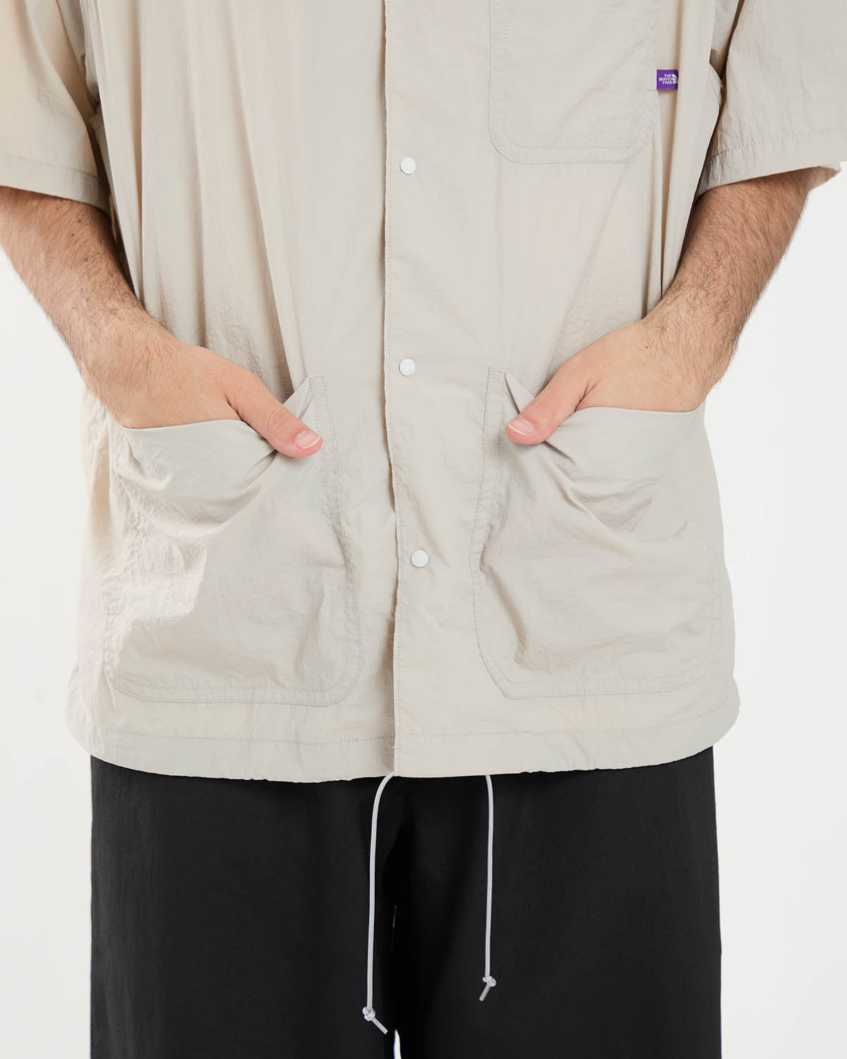 NYLON TAFFETA FIELD S/S SHIRT