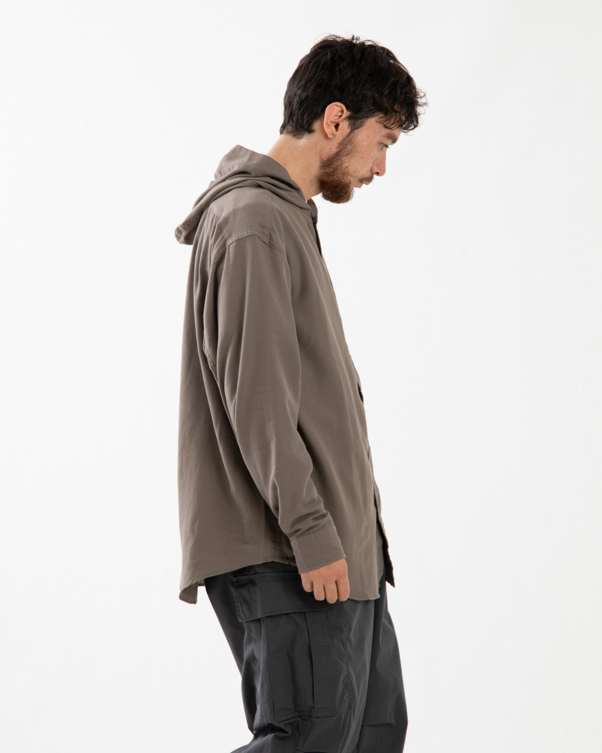 ROYAL OXFORD MOUNTAIN HOODED SHIRT