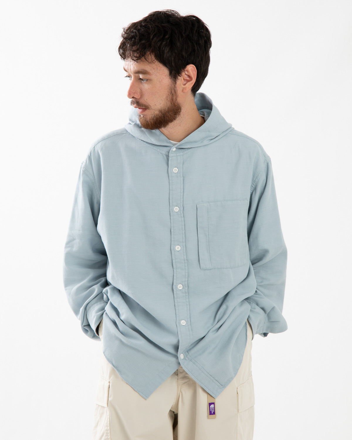 ROYAL OXFORD MOUNTAIN HOODED SHIRT