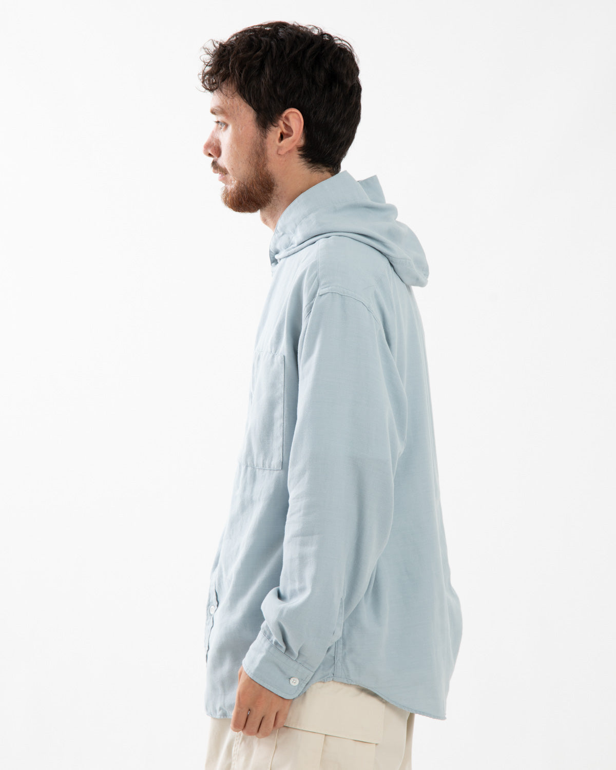 ROYAL OXFORD MOUNTAIN HOODED SHIRT