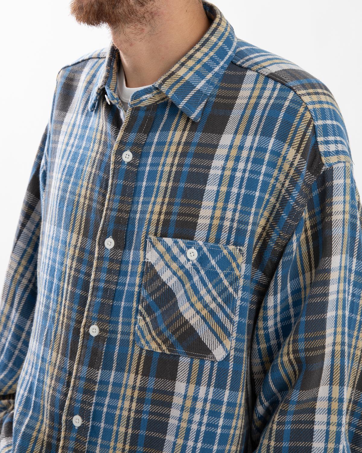 FLANNEL PLAID FIELD SHIRT