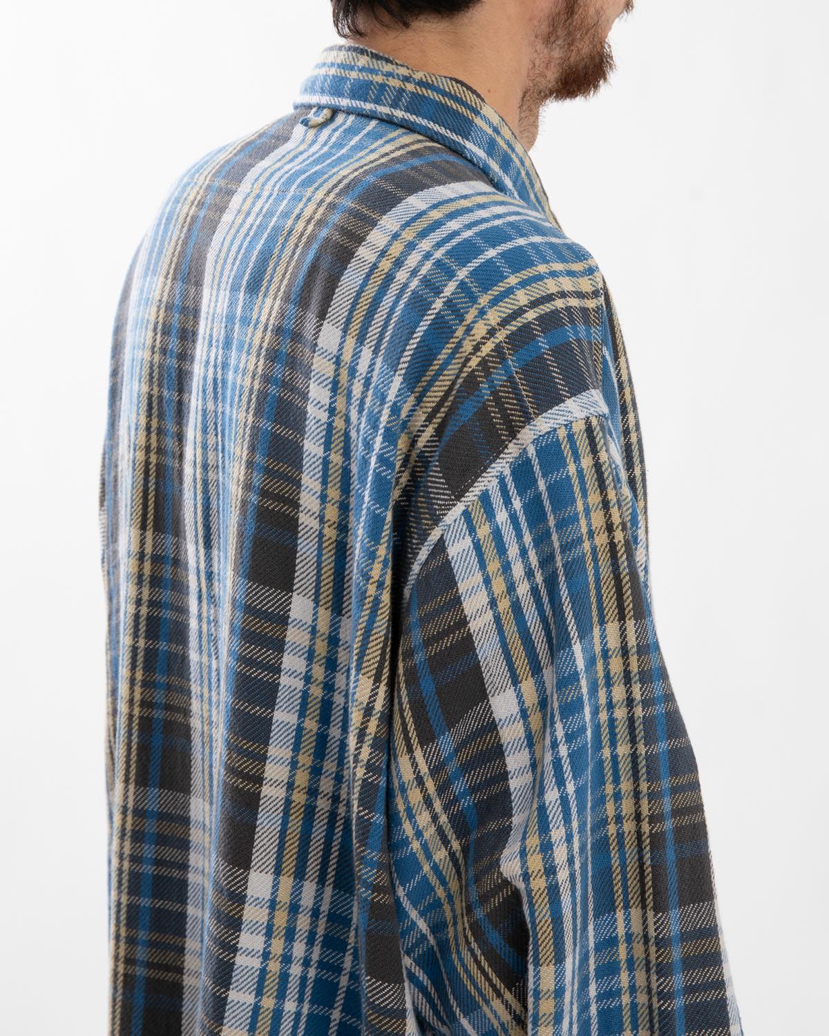 FLANNEL PLAID FIELD SHIRT