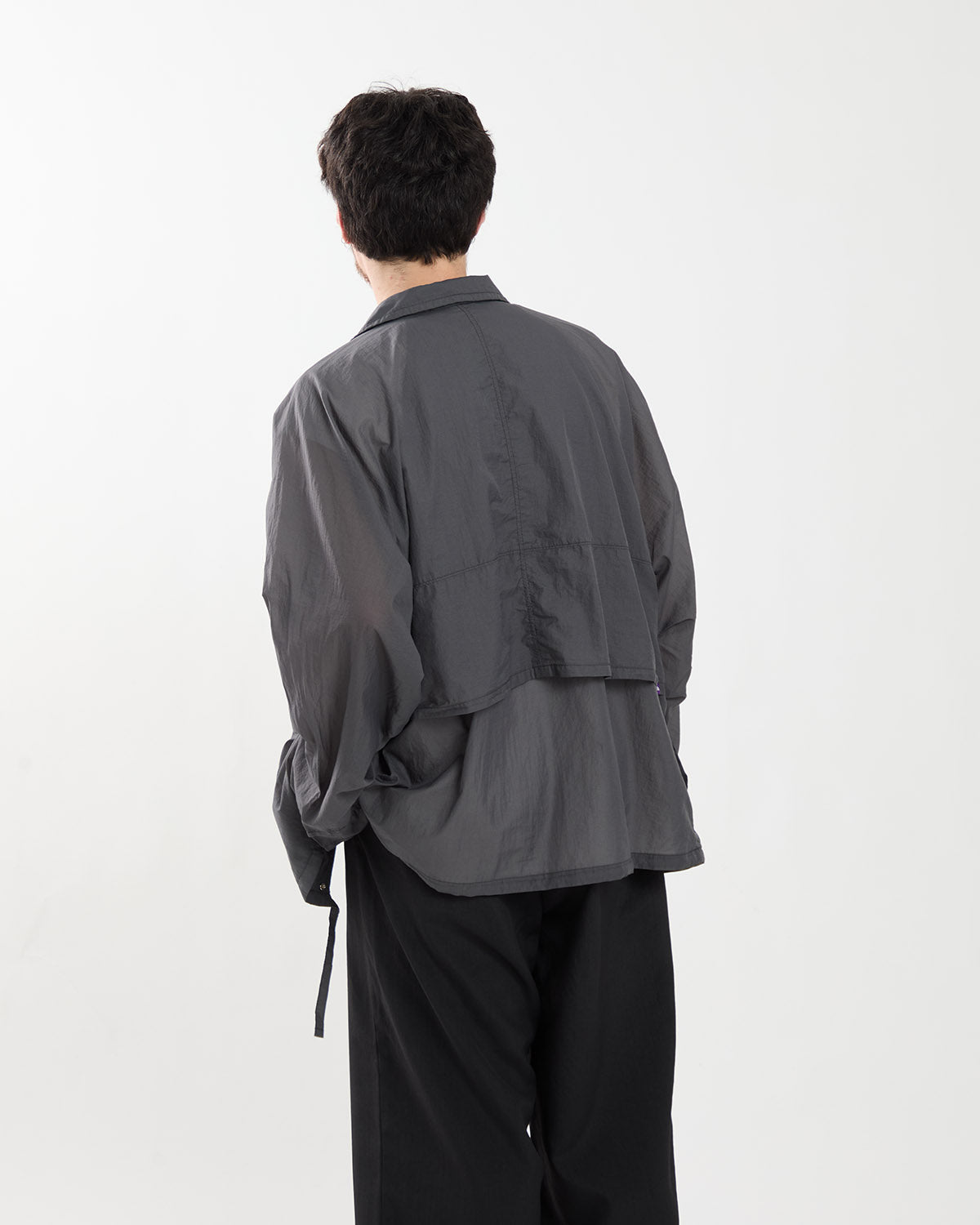 GARMENT DYED NYLON RIPSTOP FIELD SHIRT JACKET