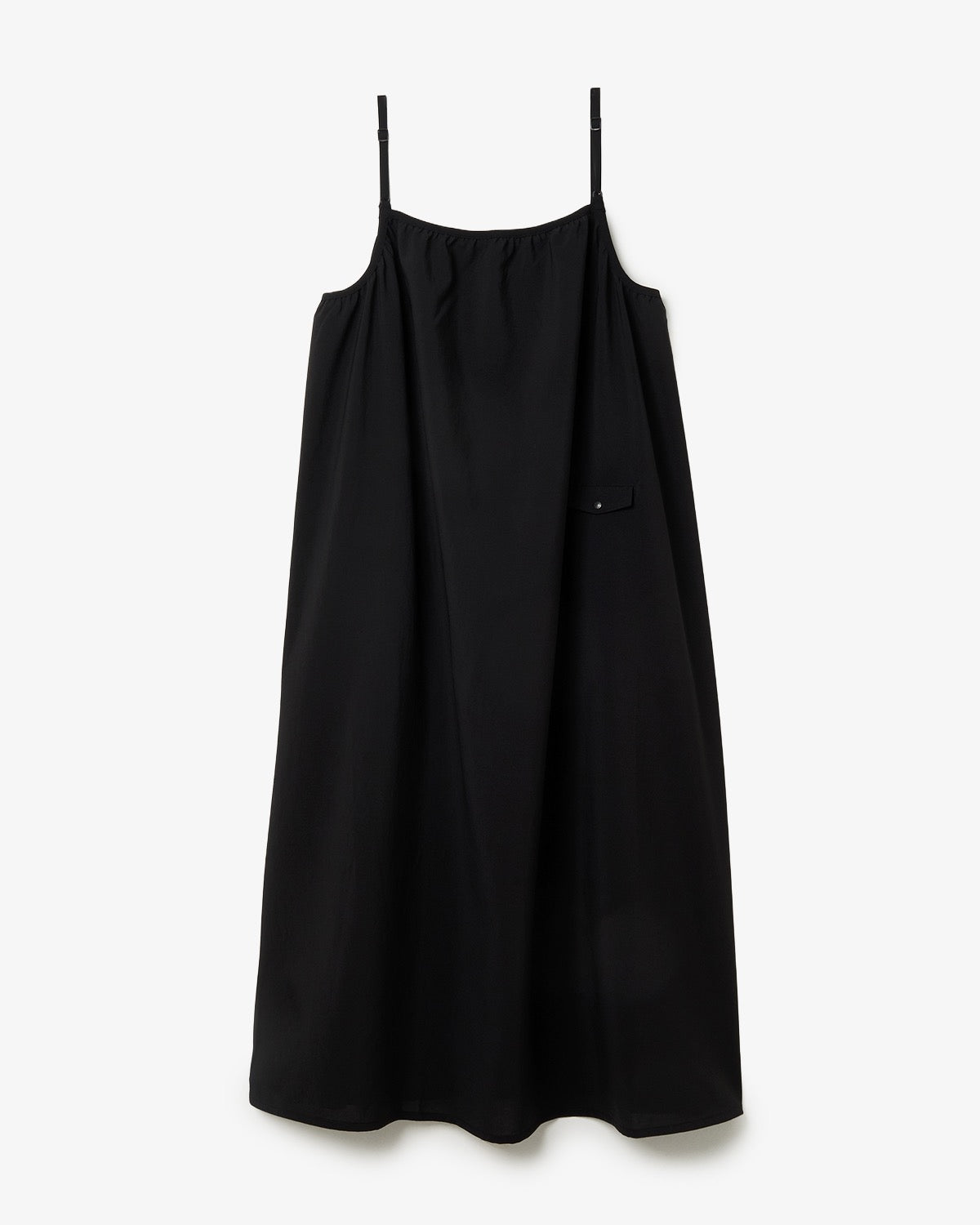 POLYESTER TROPICAL FIELD CAMISOLE DRESS