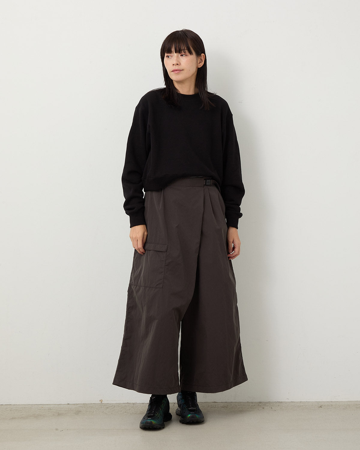 BRUSHED WEATHER FIELD WRAP CULOTTE (WOMEN'S)
