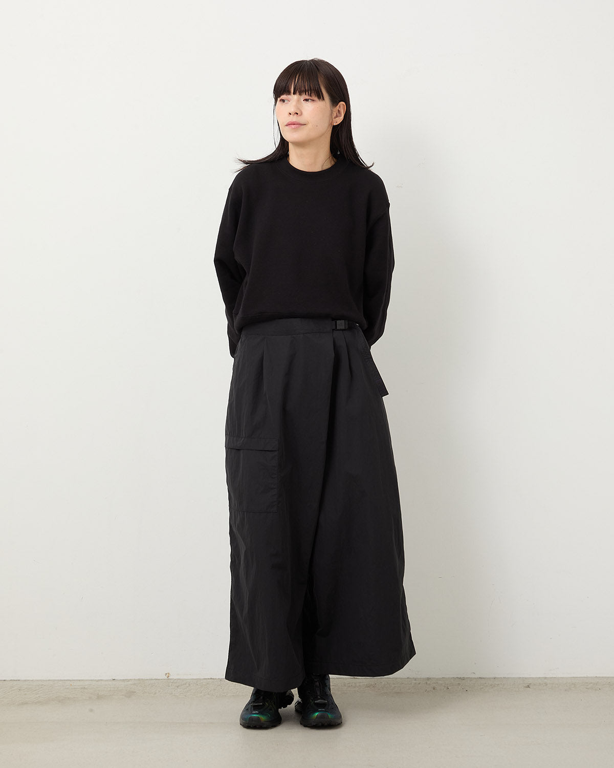 BRUSHED WEATHER FIELD WRAP CULOTTE (WOMEN'S)