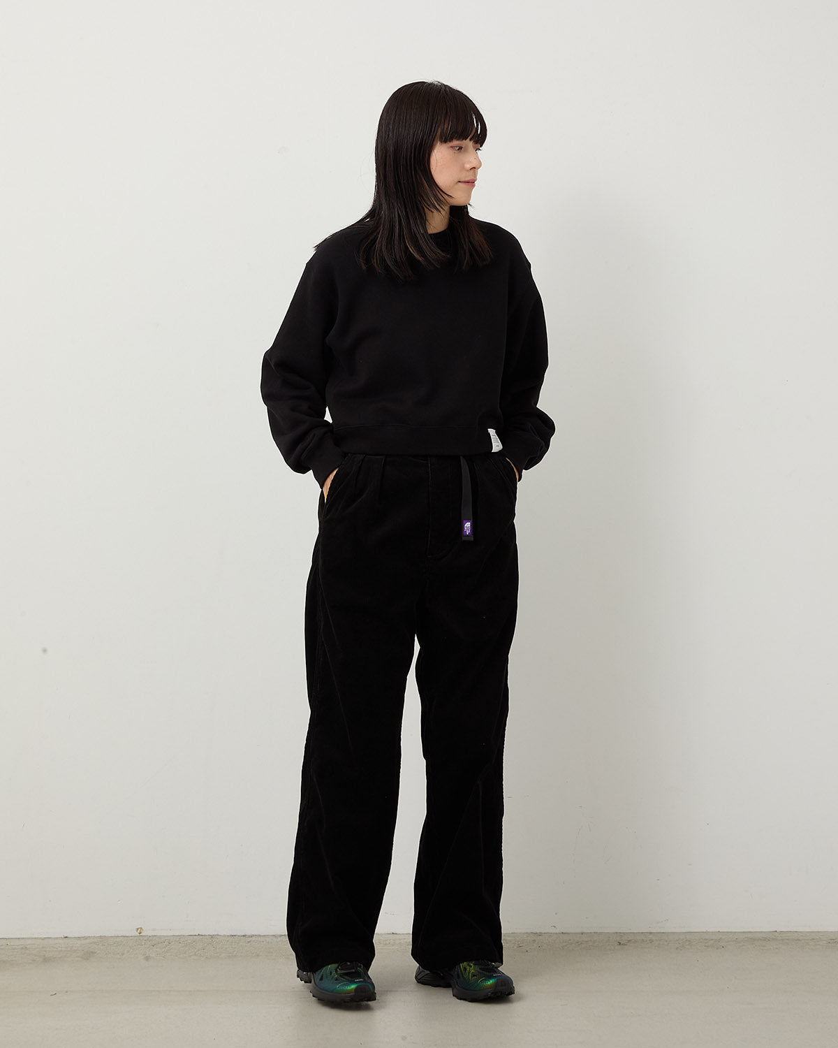 CORDUROY WIDE STRAIGHT FIELD PANTS (WOMEN'S)