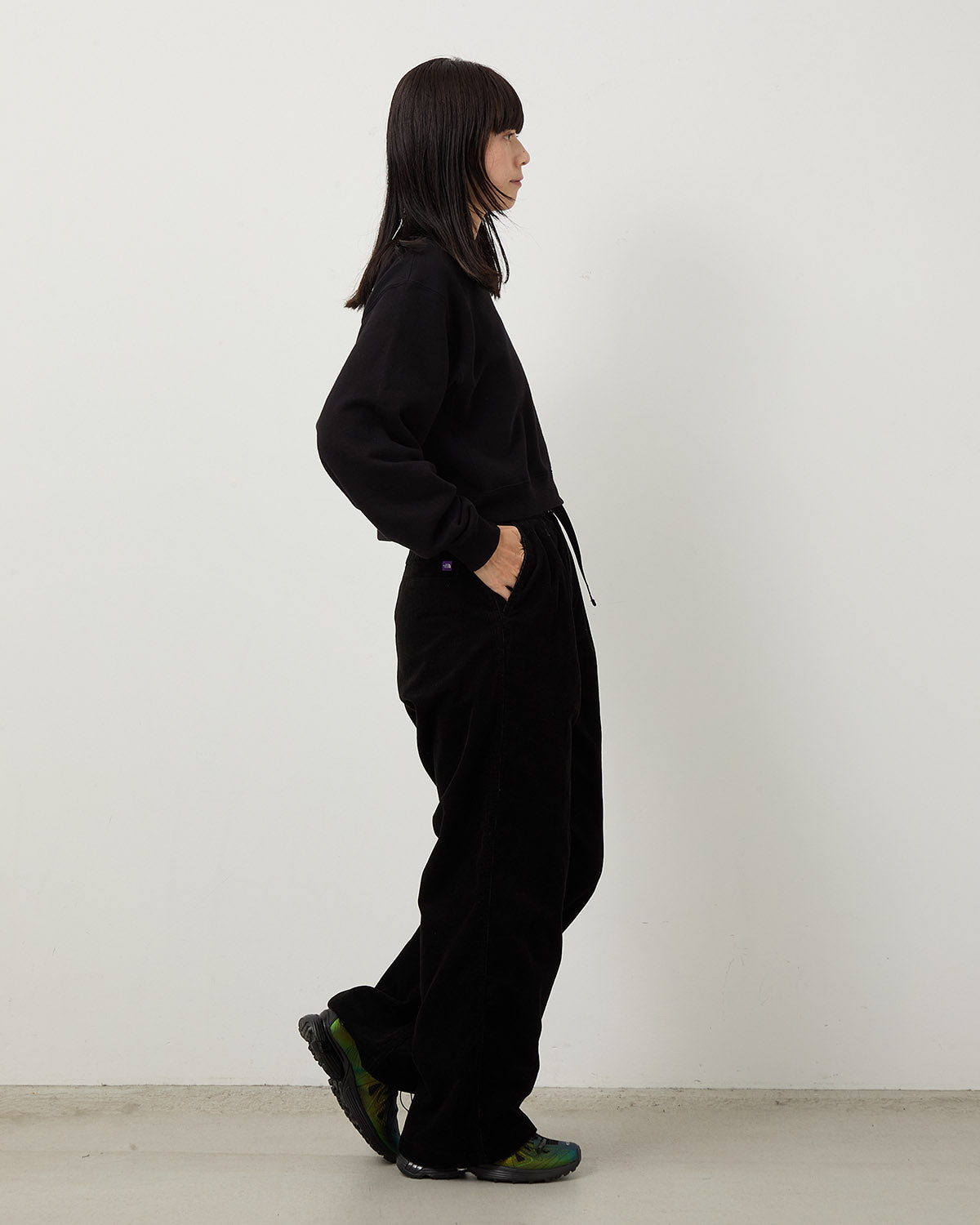 CORDUROY WIDE STRAIGHT FIELD PANTS (WOMEN'S)