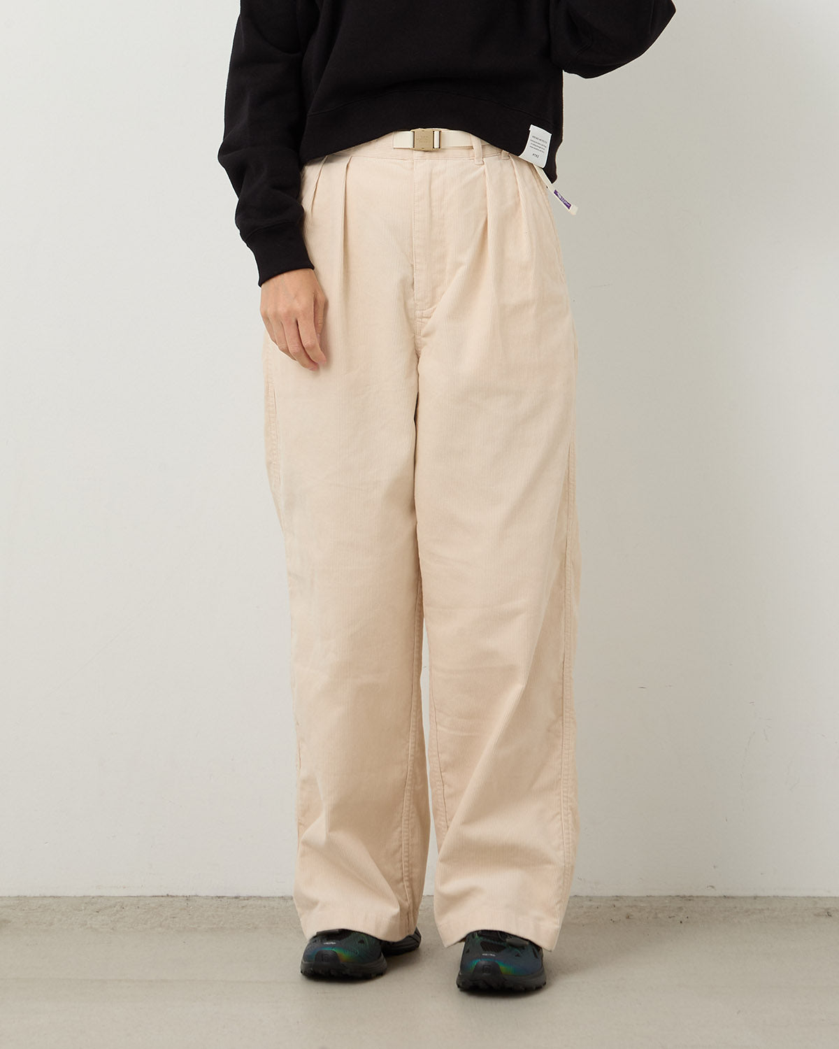 CORDUROY WIDE STRAIGHT FIELD PANTS (WOMEN'S)
