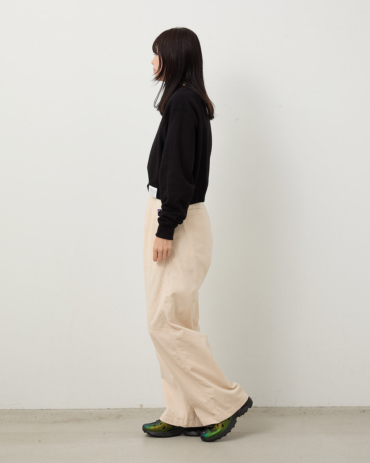 CORDUROY WIDE STRAIGHT FIELD PANTS (WOMEN'S)