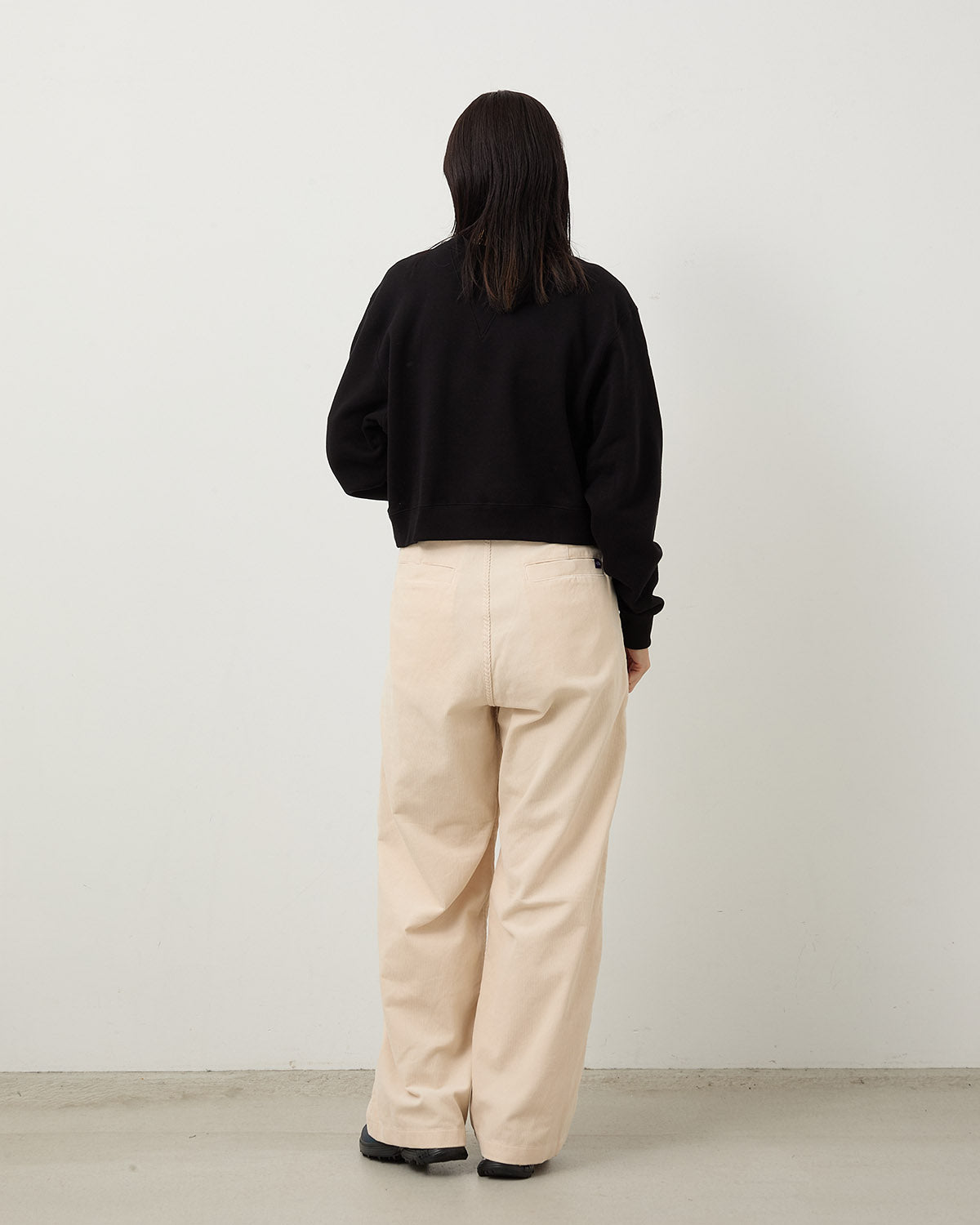 CORDUROY WIDE STRAIGHT FIELD PANTS (WOMEN'S)