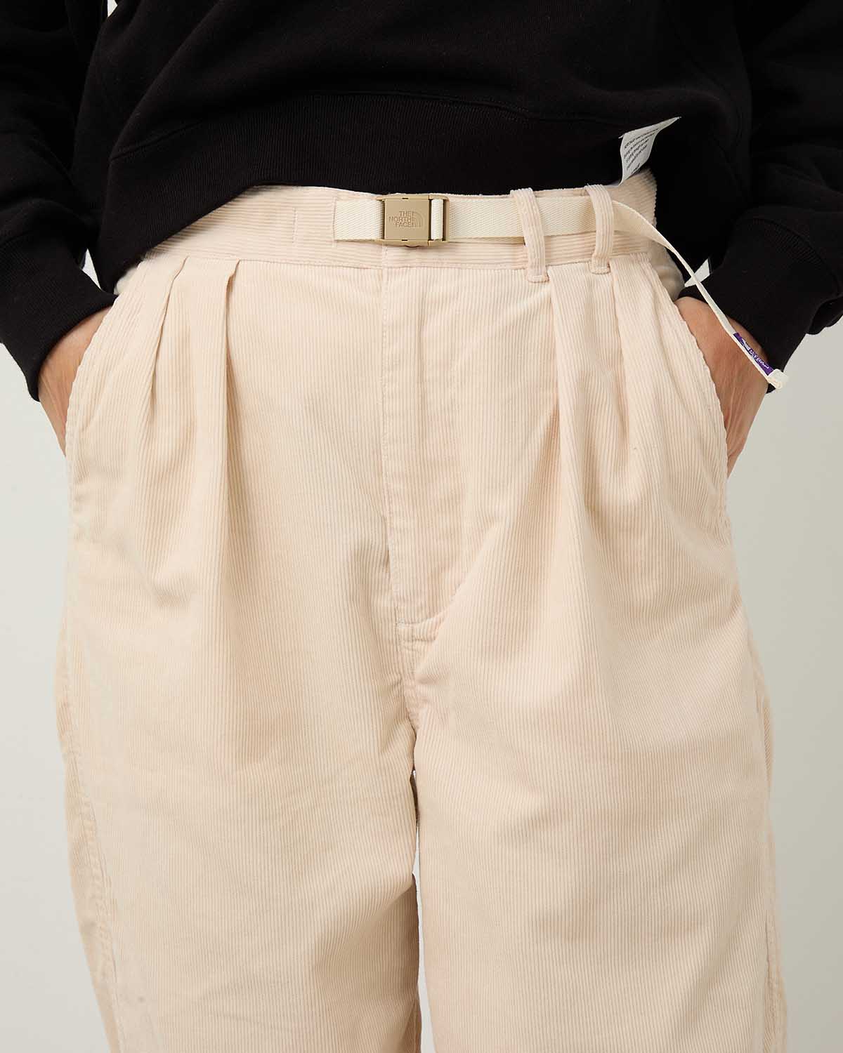 CORDUROY WIDE STRAIGHT FIELD PANTS (WOMEN'S)