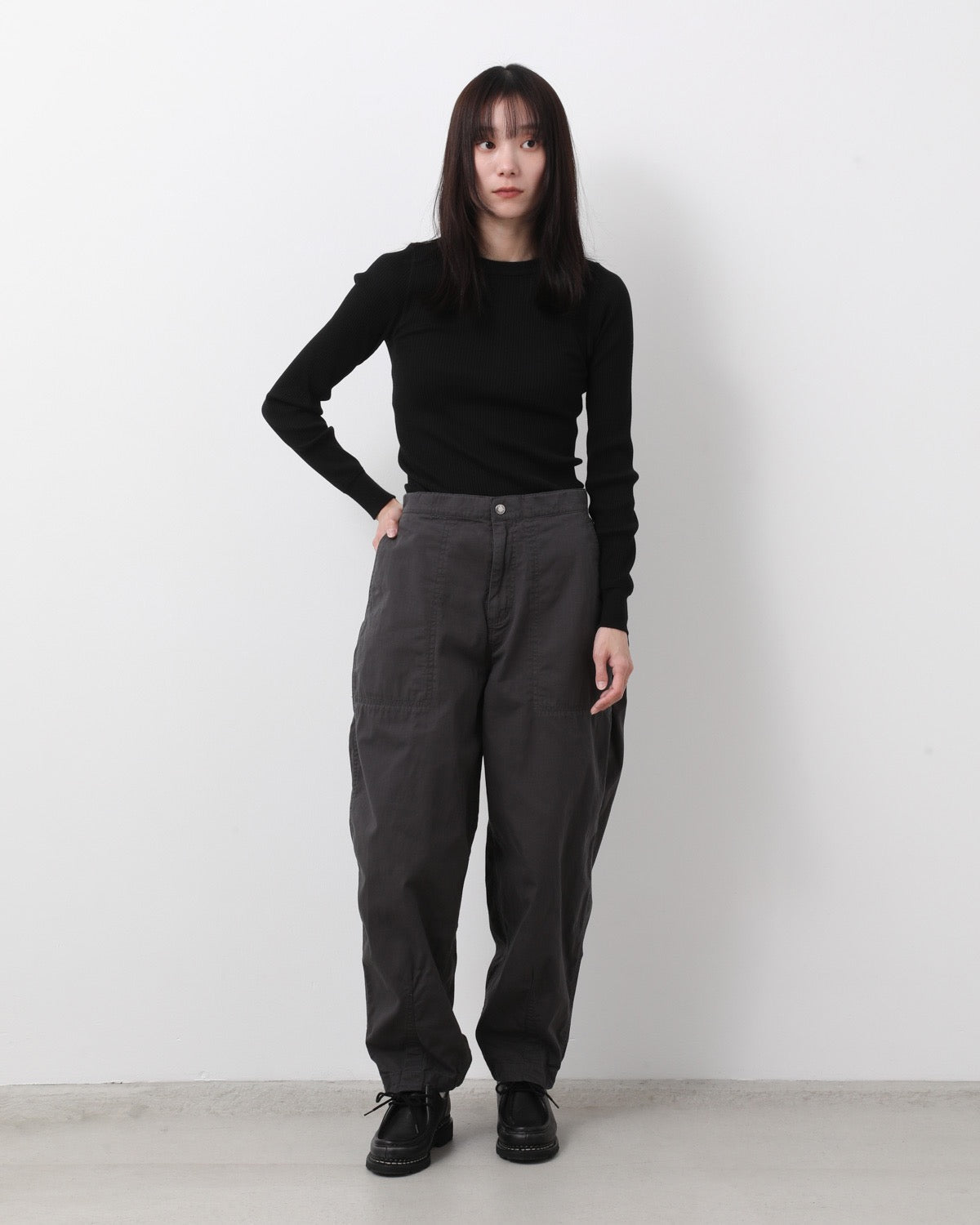 RIPSTOP WIDE CROPPED FIELD PANTS (WOMEN'S)