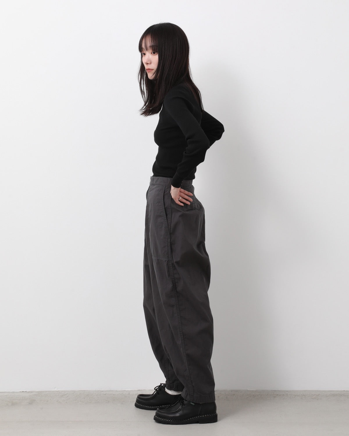RIPSTOP WIDE CROPPED FIELD PANTS (WOMEN'S)
