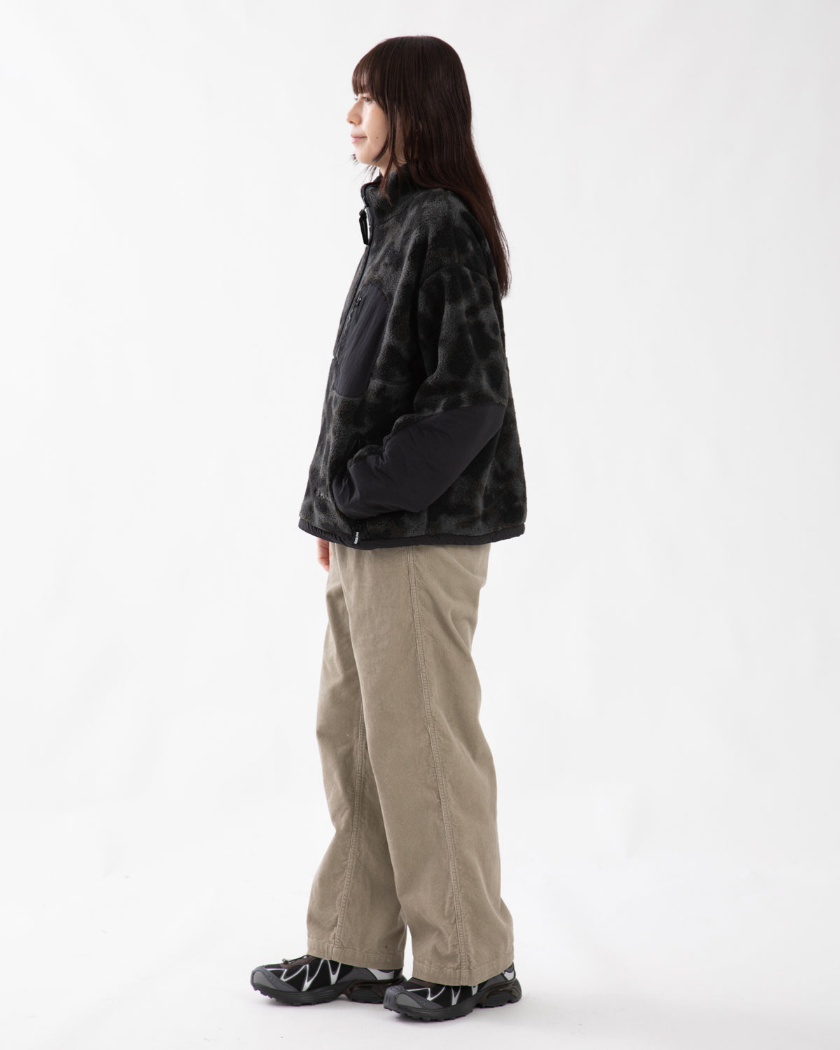 CORDUROY WIDE STRAIGHT FIELD PANTS (WOMEN'S)
