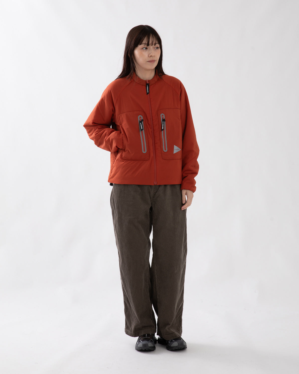 CORDUROY WIDE STRAIGHT FIELD PANTS (WOMEN'S)