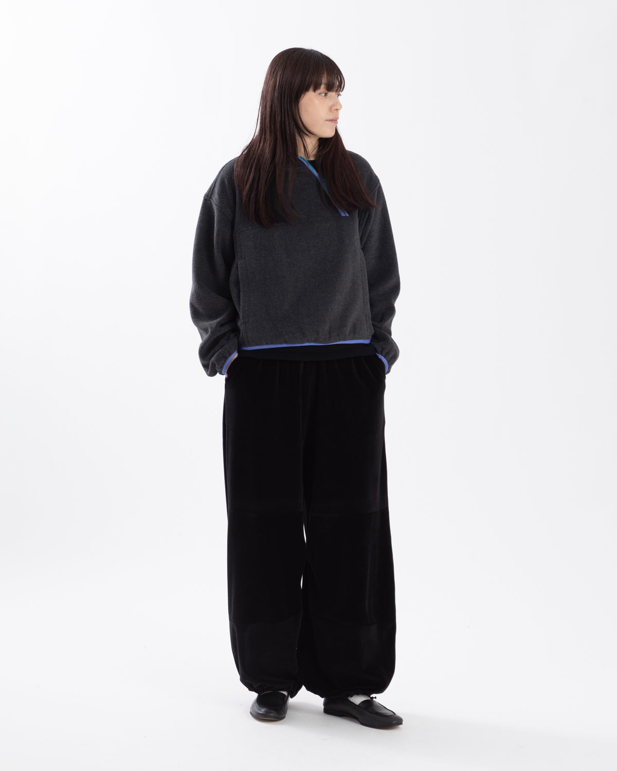 FIELD VELOUR WIDE PANTS