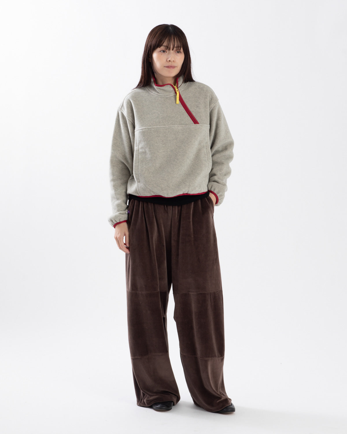 FIELD VELOUR WIDE PANTS