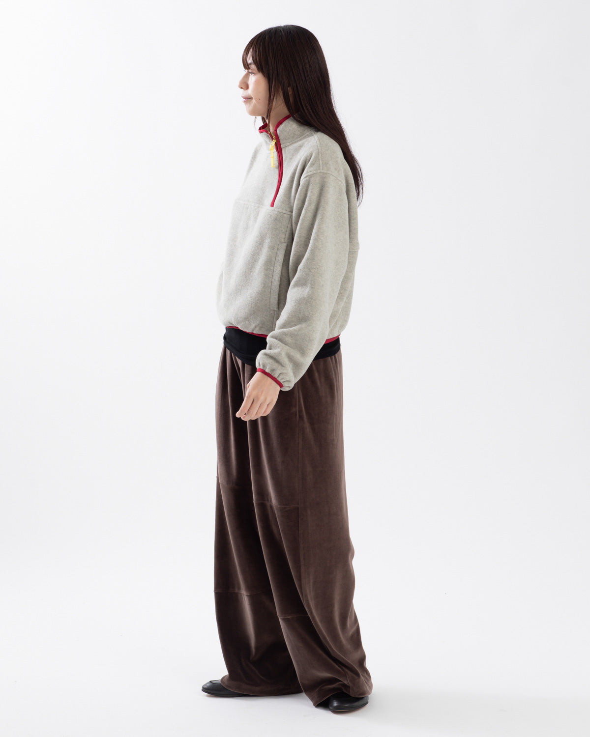 FIELD VELOUR WIDE PANTS