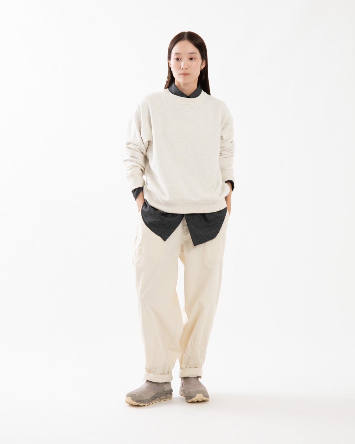 RIPSTOP WIDE CROPPED FIELD PANTS