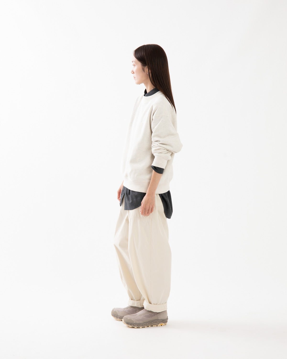 RIPSTOP WIDE CROPPED FIELD PANTS