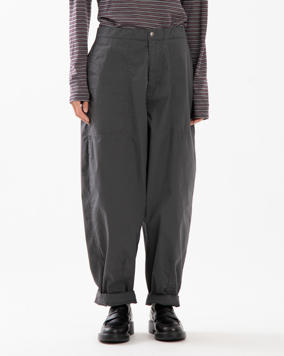 RIPSTOP WIDE CROPPED FIELD PANTS
