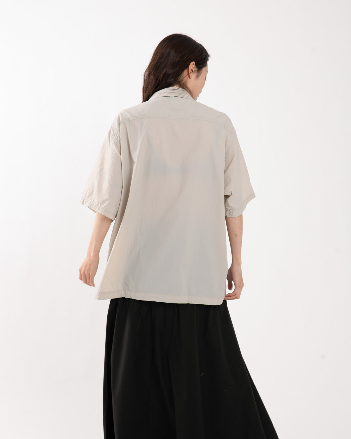 NYLON TAFFETA FIELD S/S SHIRT (WOMEN'S)