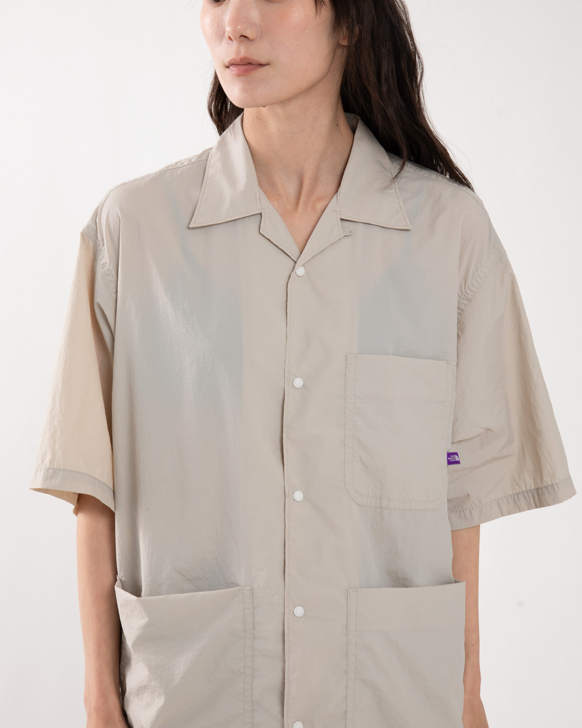 NYLON TAFFETA FIELD S/S SHIRT (WOMEN'S)