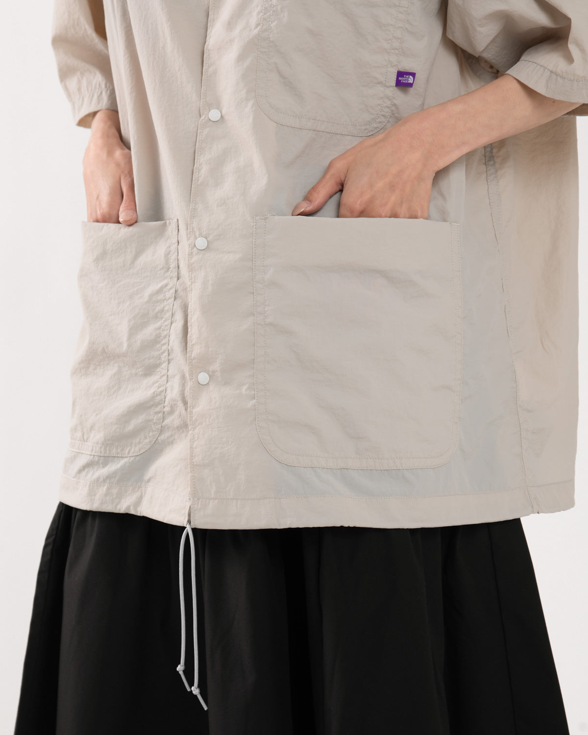 NYLON TAFFETA FIELD S/S SHIRT (WOMEN'S)