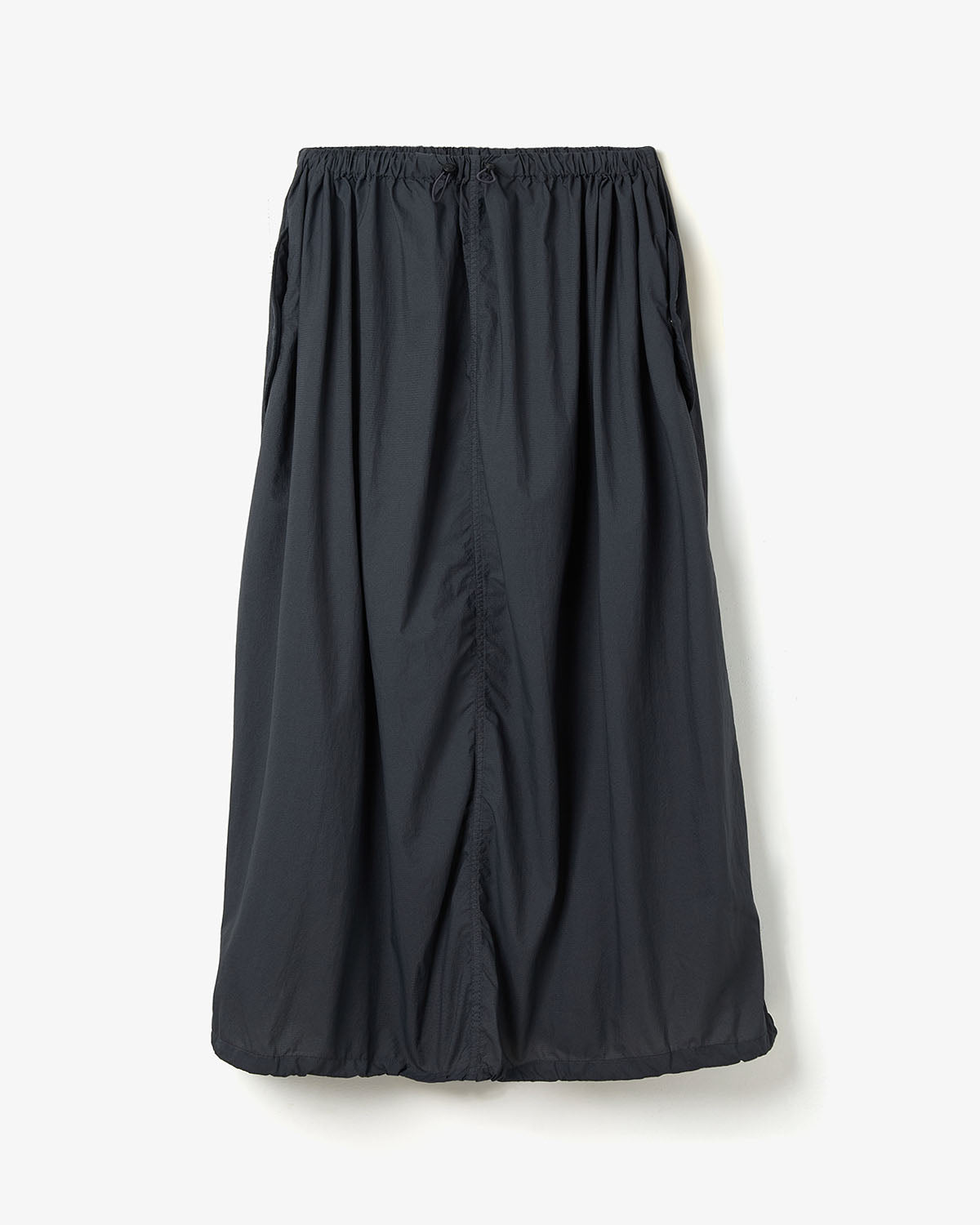 GARMENT DYED NYLON OVER SKIRT