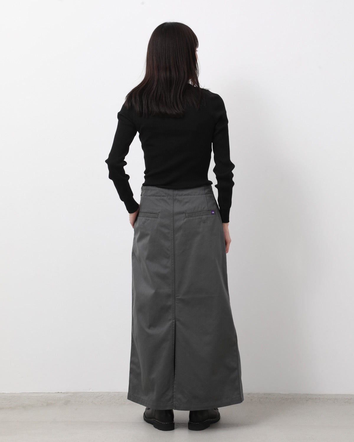 CHINO TUCK FIELD SKIRT